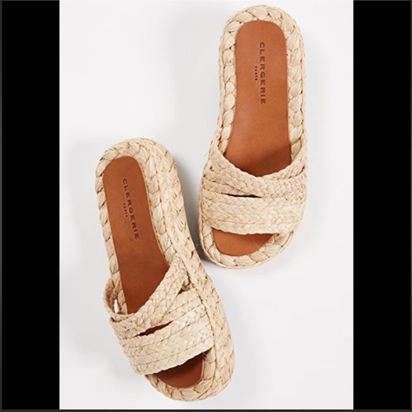 🩷Robert clergerie🌼  Idalie Raffia slides - Picture 13 of 13